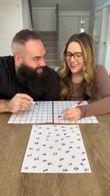Can You Find The Number First?! #boardgames #GameNight #couple #fun