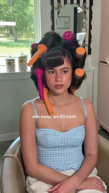 Pls I literally wanted to cut a side bang after she left my chair!!!! The perfec
