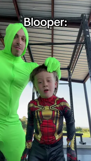 Almost lost my little guy #blooper #fail #spiderman #candyken #sfx 