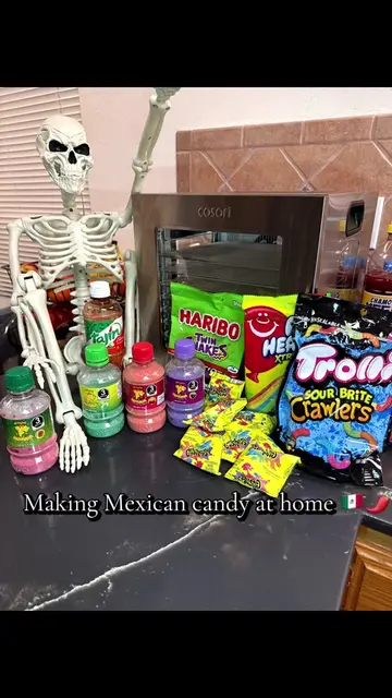 Making gummies the Mexican way 🇲🇽🌶️🍬🤤 Which gummies should I do next? 👀#me