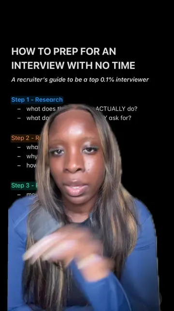 interview prep can easily feel overwhelming - how do you prepare for an intervie