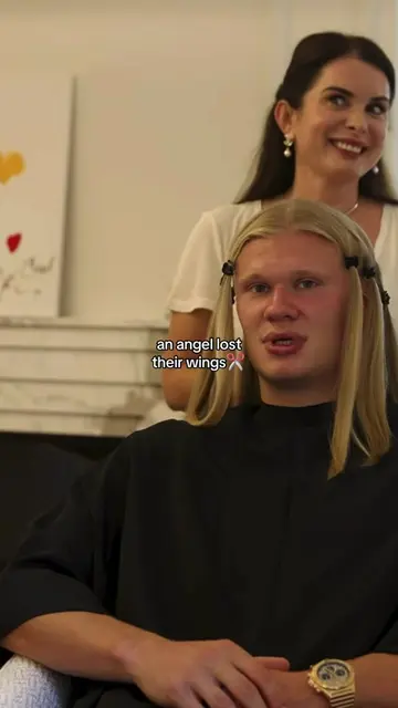 @Erling Haaland #erling #haaland #haircut #backtoit 