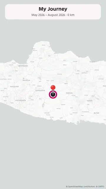 Ikut trend gmaps, my trip my adventure, solo backpacker 