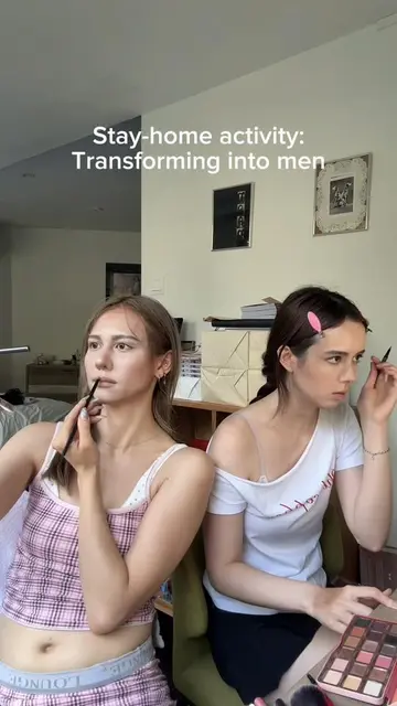 this was so fun @miss ruby #makeuptransformation #men #makeover #boymakeup #thin