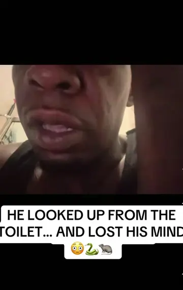 Imagine using the bathroom at somebody’s house, minding your business… then you 