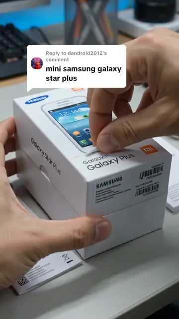 Replying to @dandroid2012 SAMSUNG GALAXY STAR PLUS just went MINI 📱🤏 Early And