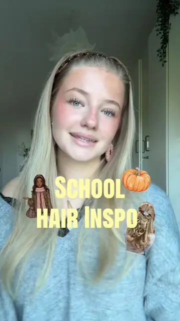 Freue mich so auf den Herbst 🧘‍♀️🎃 #school  #hairinspo #schoolhair #autmn #fas