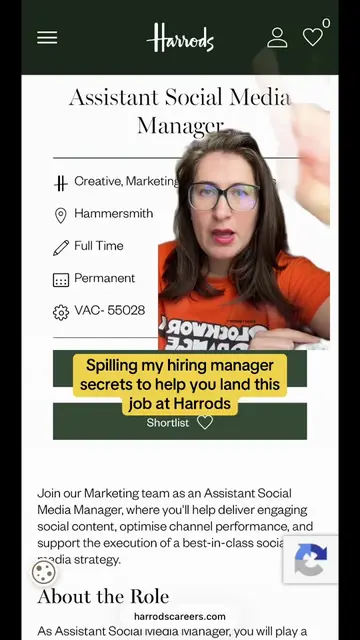 As voted by you, here is my breakdown of the new assistant social media manager 