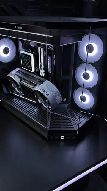 The new HYTE Y50 RGB  A more compact take on the Y-Series with horizontal GPU mo