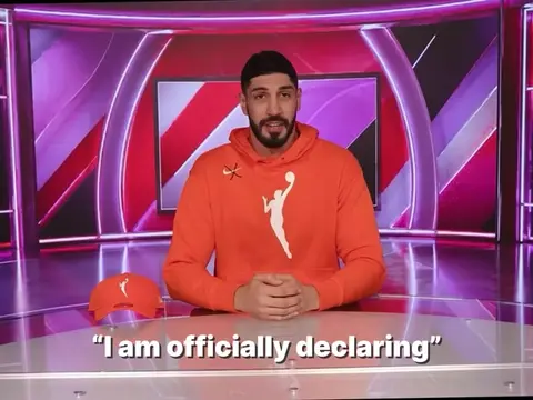 Enes really a troll 😭 #eneskanter #WNBA #NBA #nbaedits #edit 
