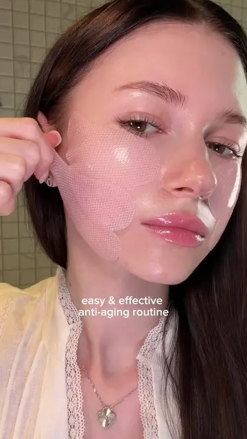 Easy and effective anti aging routine with Torriden Cellmazing Firming Patch 💕 