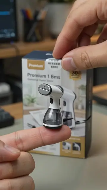This MINI clothes steamer actually works 💨👕🤏 Tiny size, real steam, and way t