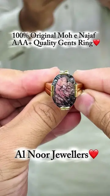 100% Original Aaa+ Quality Moh e Najaf stone Ring ❤️#fyu🥰🥰🥰❤❤❤🤗🤗🤗🦁🦁🦁🌺�