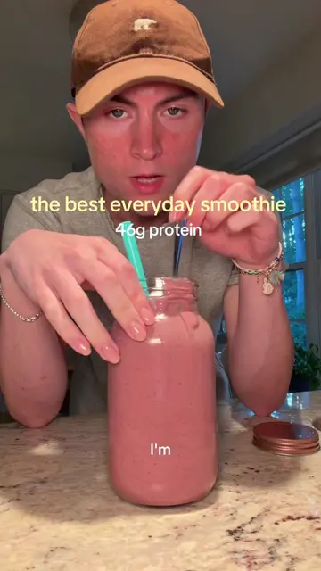 the bestttt everyday smoothie  #smoothie #smoothies #smoothierecipe #highprotein