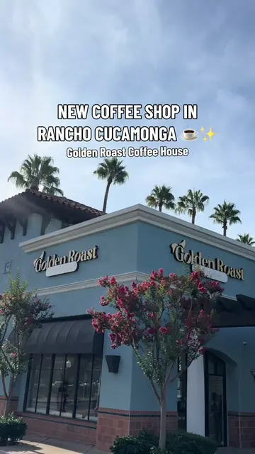 ☕ New coffee shop in Rancho Cucamonga Golden Roast and this one seriously impres