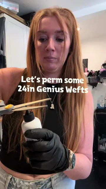 Just because I did it doesn’t mean I recommend it. 👀 Perming 24” Legally Blonde