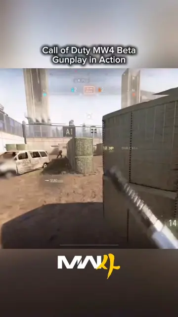 MW4 Beta Gunplay Goes CRAZY🔥@Call of Duty  Pre-order to Play #MW4 Multiplayer B