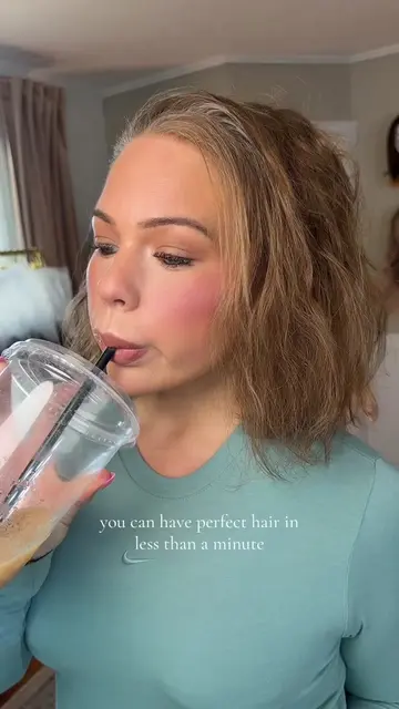 If you’re worried that putting on a wig is time-consuming or hard, watch me put 