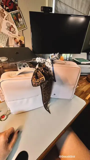 Grace and Grid called it a large toiletry bag. I looked at it and said, absolute