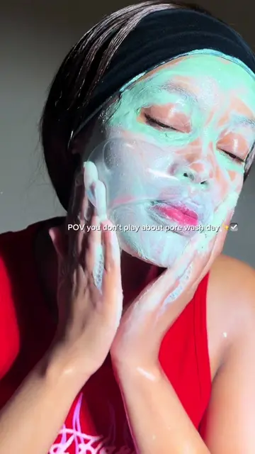 Pore wash day is my favorite 🤭 #pores #porewashday #glassskin #koreanskincare #