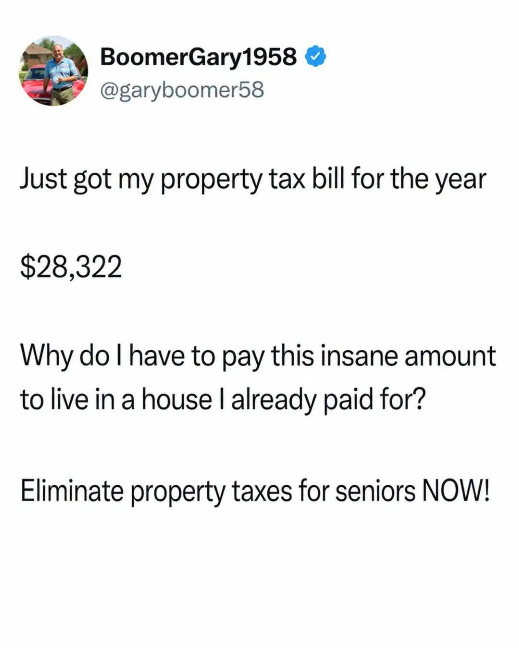 The frustration around property tax in the U.S. is one of the most universal, bi