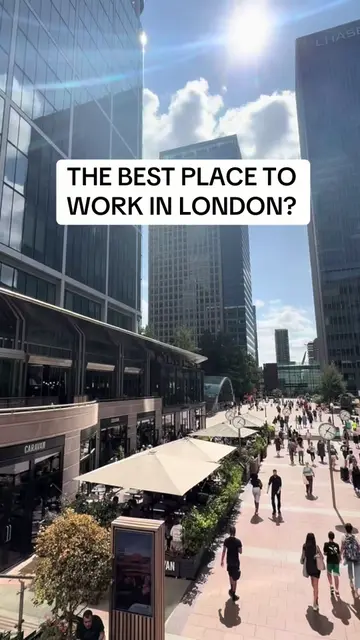 The Mini New York in London #canarywharf #minicity #london