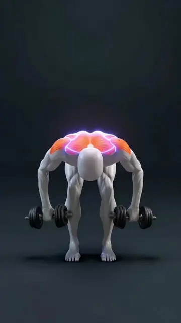 🔥 Strong Back = Strong Body (Dumbbell Edition)