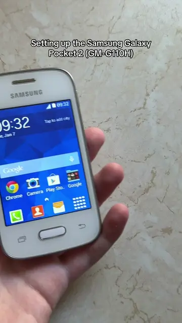 Setting up the Samsung Galaxy Pocket 2 (SM-G110H) - a super budget smartphone fr