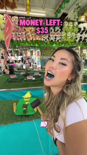 What prize does $50 at the CNE get you?! Well I mean I suck at carnival games 😰