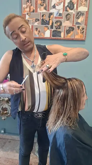 And then The hair salon is only open to the public from Thursday onwards, but to