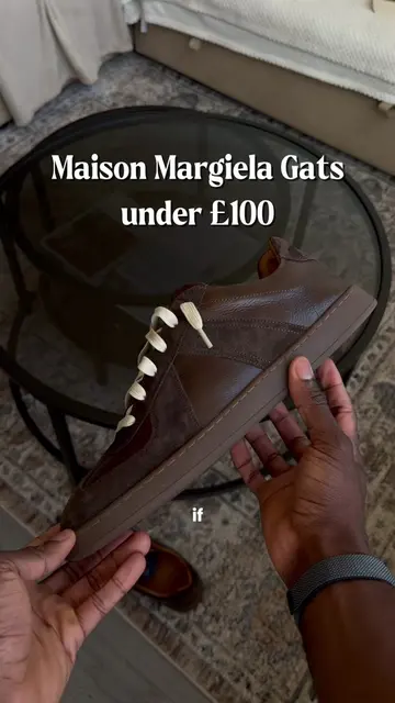 The best Maison Margiela Gats alternative! 💰 These are the Santo Leather Sneake