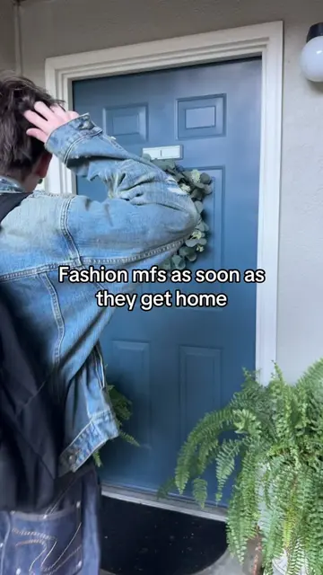 Straight to sweats #fashiontiktok #fyp #relateable #fashion #streetwear 