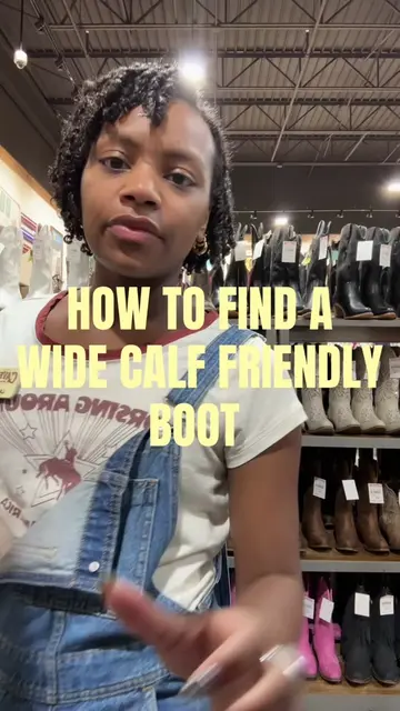 3 things to look for in cowboy boots  when you have wide calves #cowboyboots #wi