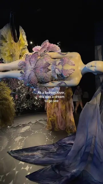 Iris Van Herpen: Sculpting the Senses exhibit at the Brooklyn museum  #nyc #broo