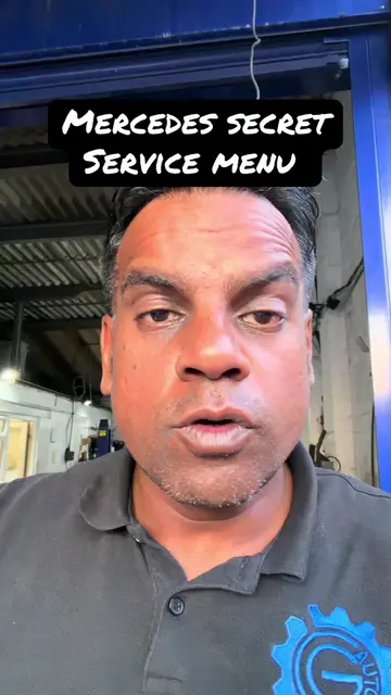 Mercedes secret service menu hack #cartok #carmaintenance #mercedesbenz #mercede