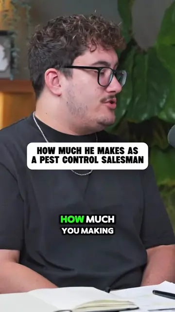 He’s on track to clear $200,000 this year as a salesman 😳 @Caleb Hammer  Episod