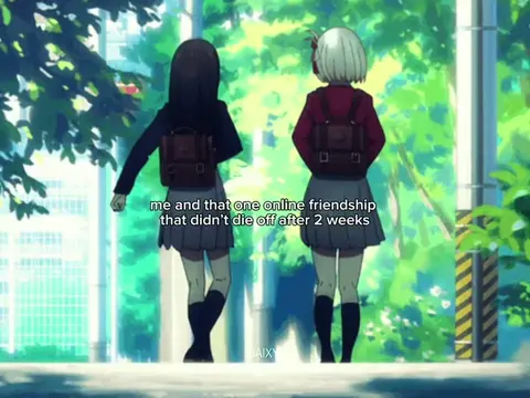 I love my moots! #Anime #friendships #online #animefyp #fyp 