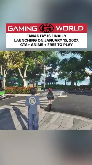 ANANTA is officially launching on January 15, 2027. "ANANTA" is a free-to-play U