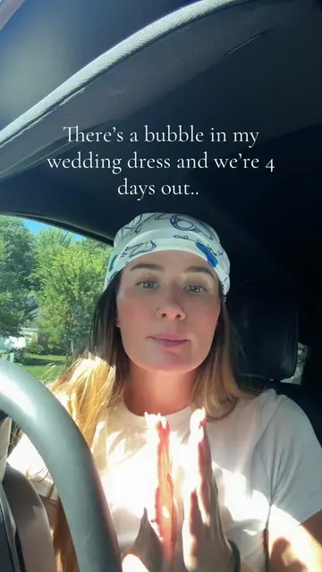 Lowkey crying.. #weddingweek #bride #bridetobe #weddingtalk #weddingdress 
