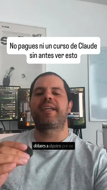 22 cursos de Claude gratis, y 33 horas que te puedes saltar. Escribe ACADEMY y t