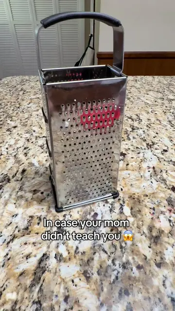 Don’t throw your blunt cheese grater. Do this instead and thank me later 👌😍  #
