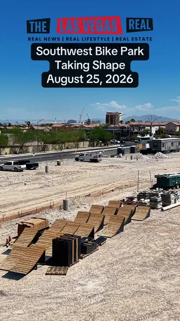 Southwest Bike Park 🚲 Construction continues on the new Southwest Bike Park in 