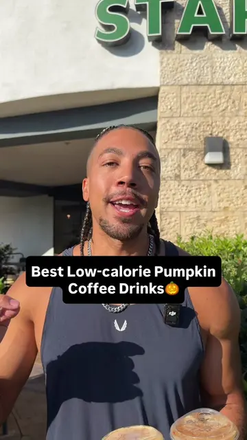 🎃Low-calorie pumpkin Starbucks drinks  Pumpkin cream shaken espresso (140 calor