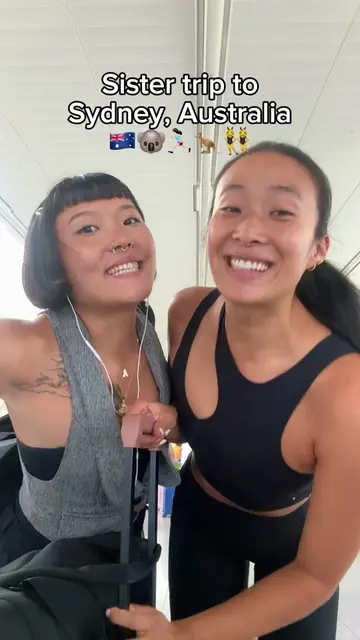 Sisters have arrived in Sydney! And only got in one sister fight on the way here