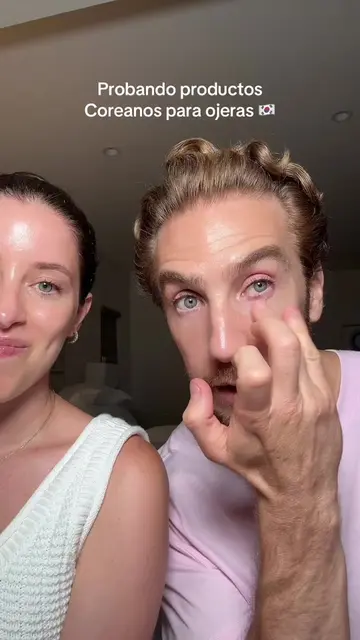 Enseñandole skincare a @Eugenio Siller ⚜️ #koreanskincare #darkcircles #cremapar