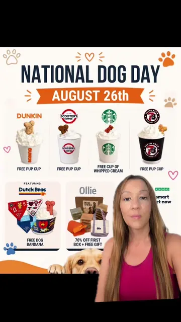 🐶 National Dog Day is tomorrow, August 26! 🐾🧡 Here are a few fun freebies & d
