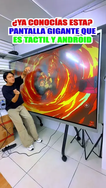 🚨🛑 ÚLTIMA HORA: ¡LLEGÓ A LIMA UNA PANTALLA GIGANTE DE 100 PULGADAS! 😱📺 🔥 Y 