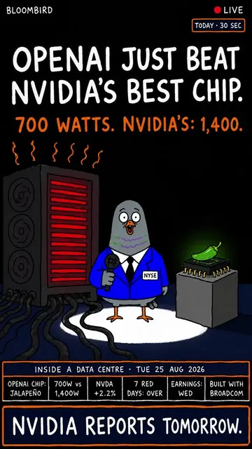 OpenAI made a new AI chip called jalapeño its 3x faster than the Nvidia (NVDA) c
