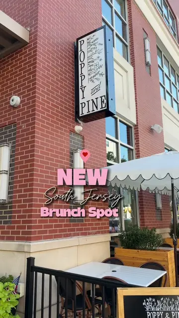 NEW brunch spot in South Jersey 🌸☕️ Poppy & Pine officially opened on Rowan Bou