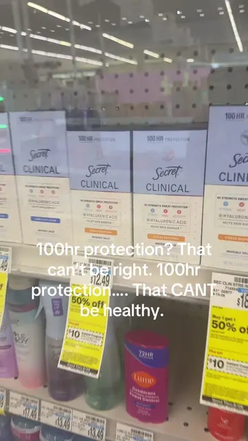 Just bought the 100hr protection deodorant. I’ll lyk how it goes. #cvs #secretcl